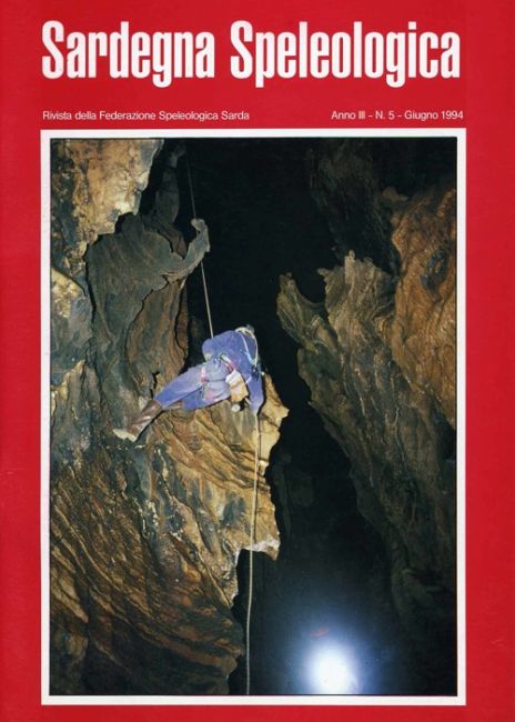 Sardegna Speleologica 5 - Giugno 1994