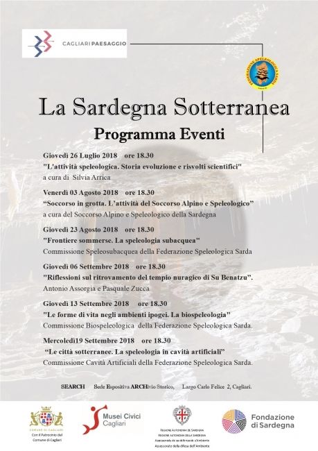 Primo appuntamento presso la mostra "Sardegna Sotterranea"