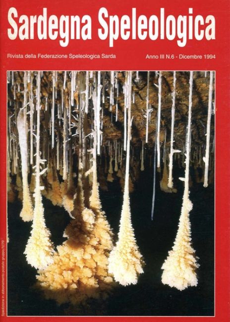 Sardegna Speleologica 6 - Dicembre 1994