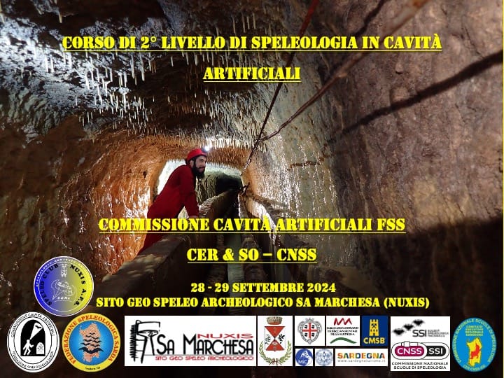 Corso di 2° livello di speleologia in Cavità Artificiali