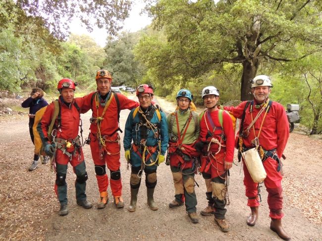 Immersione primo sifone a valle di Monte Longos del 14 Maggio