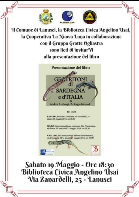 Geotritoni di Sardegna e dâ€™Italia