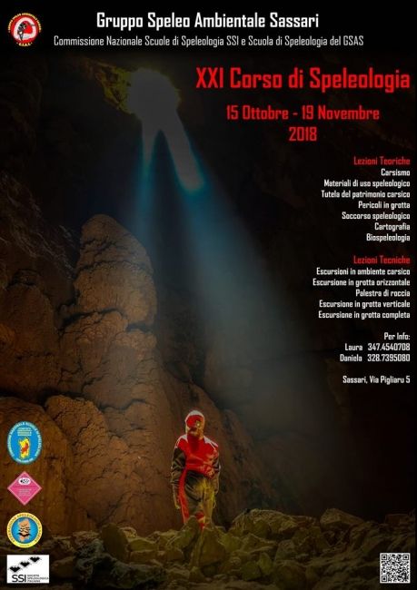 Gruppo Speleo Ambientale Sassari - XXI Corso di Speleologia