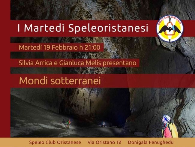 Mondi Sotterranei - Presentazione presso lo Speleo Club Oristanese