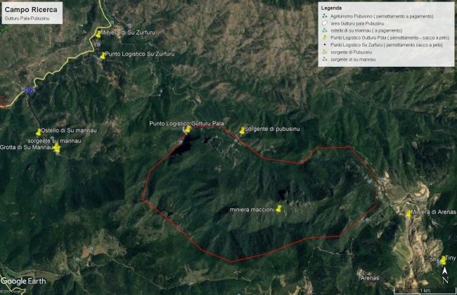 Resoconto campo speleo Pubusinu 23 - 24 Febbraio 2019