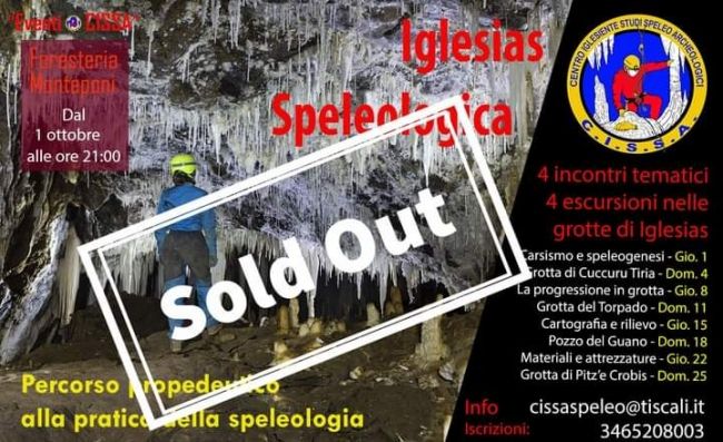 Percorso propedeutico speleologico CISSA