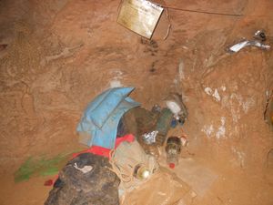 Campo della Federazione Speleologica Sarda a Teletottes