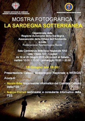 Presentazione aggiornamenti Catasto Speleologico Regionale e WebGis