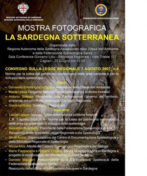 CONVEGNO SULLA LEGGE REGIONALE 7 AGOSTO 2007, n.4