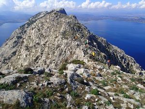 Campo di riposizionamento ingressi della FSS a Tavolara