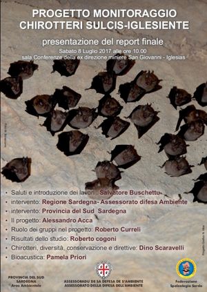 PROGETTO MONITORAGGIO CHIROTTERI SULCIS-IGLESIENTE