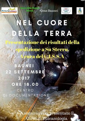 NEL CUORE DELLA TERRA Voragine del Golgo BAUNEI