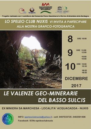 mostra Speleo Club Nuxis