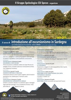 Corso Introduzione all'escursionismo