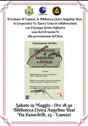 Geotritoni di Sardegna e d’Italia