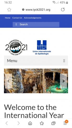 2021 anno internazionale delle grotte e del carsismo