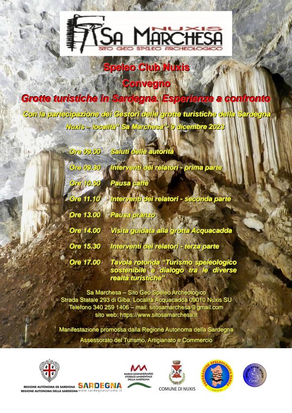 Convegno grotte turistiche sardegna - Esperienze a confronto